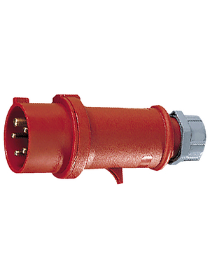 Mennekes - 13A - CEE plug Pro-TOP red 16 A/400 VAC, 13A, Mennekes