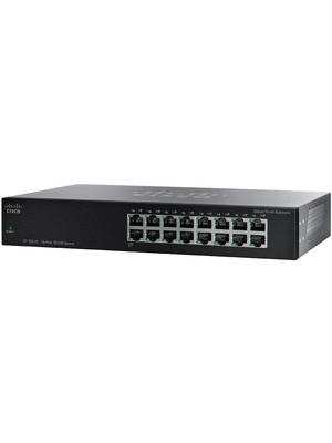 Cisco Small Business - SF100-16-EU - Switch 16x 10/100 Desktop / 19", SF100-16-EU, Cisco Small Business