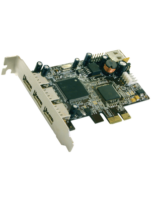 Exsys - EX-11065 - PCI-E x1 Card4x USB 2.0, EX-11065, Exsys