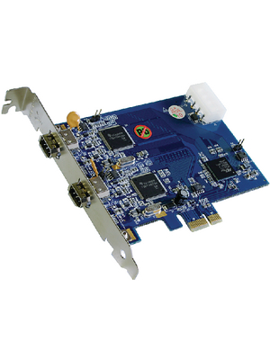 Exsys - EX-16502E - PCI-E x1 Card2x FireWire, EX-16502E, Exsys