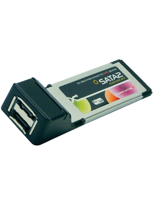 Exsys - EX-3591 - ExpressCard 34 mm eSATA 2-Port, EX-3591, Exsys