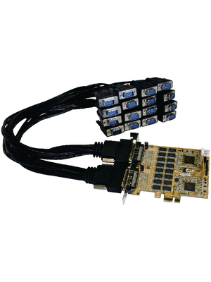 Exsys - EX-44016 - PCI-E x1 Card16x RS232 -, EX-44016, Exsys