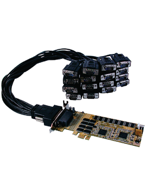 Exsys - EX-44016-L - PCI-E x1 Card16x RS232 -, EX-44016-L, Exsys