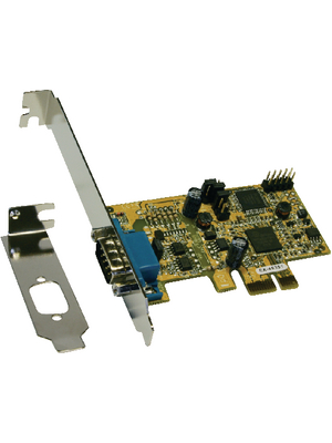 Exsys - EX-45351 - PCI-E x1 Card1x RS422/485 DB9M, EX-45351, Exsys