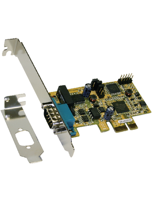 Exsys - EX-45351IS - PCI-E x1 Card1x RS422/485 DB9M, EX-45351IS, Exsys