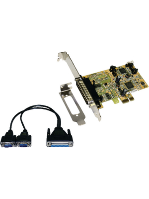 Exsys - EX-45352 - PCI-E x1 Card2x RS422/485 DB9M (Cable), EX-45352, Exsys