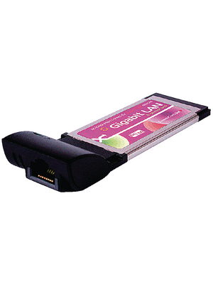 Exsys - EX-6087 - ExpressCard 34 mm Gigabit LAN 1-Port, EX-6087, Exsys