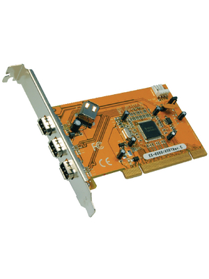 Exsys - EX-6500E - PCI Card4x FireWire, EX-6500E, Exsys