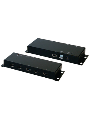 Exsys - EX-6683 - Industrial Hub FireWire400 6x, EX-6683, Exsys