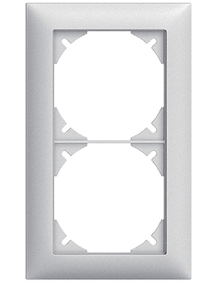 Feller - 2912.FMI.61 - Cover frame 88 x 7.3 x 148 mm white 1 x 2, 2912.FMI.61, Feller