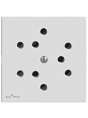 Feller - 82303.F.S.61 - 1x S, 3x T12 plug socket, 82303.F.S.61, Feller