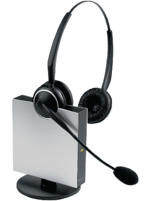 Jabra - 9129-808-101 - GN9120 Duo flexboom wireless headset for landline, binaural, 9129-808-101, Jabra