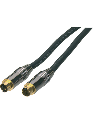 Maxxtro - BB-1960 - S-VHS cable 1.80 m black, BB-1960, Maxxtro