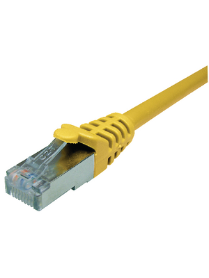 Maxxtro - PB-SRT-45-03-GE - Patch cable CAT5 SF/UTP 1.00 m yellow, PB-SRT-45-03-GE, Maxxtro