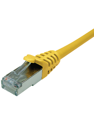 Maxxtro - PB-SFTP6-30-GE - Patch cable CAT6 SF/UTP 10.0 m yellow, PB-SFTP6-30-GE, Maxxtro