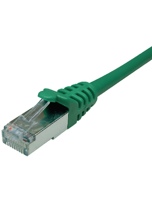 Maxxtro - PB-SFTP6-03-GR - Patch cable CAT6 SF/UTP 1.00 m green, PB-SFTP6-03-GR, Maxxtro