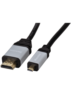 Maxxtro - PLA-552B-S-2 - HDMI - Micro HDMI cable Platinum m - m 2.00 m black, PLA-552B-S-2, Maxxtro