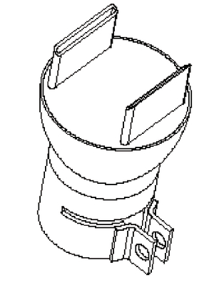 Metcal - H-S16 - Hot air nozzle, 6.8 mm x 10.2 mm, H-S16, Metcal