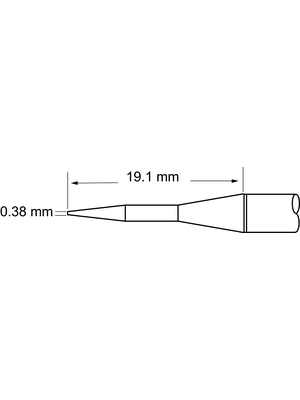 Metcal - TFP-CNP1 - Soldering tip Conical 390 C, TFP-CNP1, Metcal