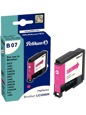 Pelikan - 361370 - Ink cartridges LC-1000M magenta, 361370, Pelikan