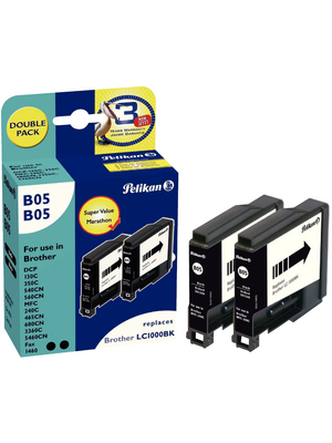 Pelikan - 361394 - Ink cartridges LC-1000BK black, 361394, Pelikan