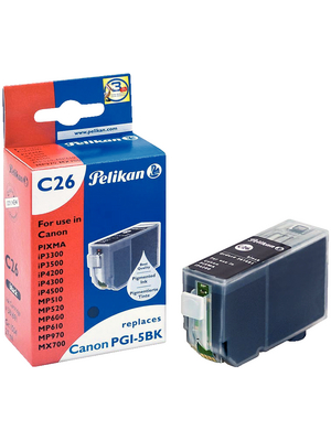 Pelikan - 361691 - Ink cartridge PGI-5BK black, 361691, Pelikan