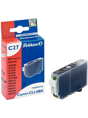 Pelikan - 361752 - Ink cartridge CLI-8BK black, 361752, Pelikan