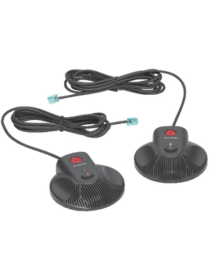 Polycom - MIC 2W EX - 2 Additional Microphones for SoundStation 2W EX, MIC 2W EX, Polycom