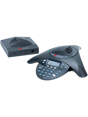 Polycom - SOUNDSTATION 2W EX - Wireless Conference Telephone with Connection for Ext. Mic., SOUNDSTATION 2W EX, Polycom