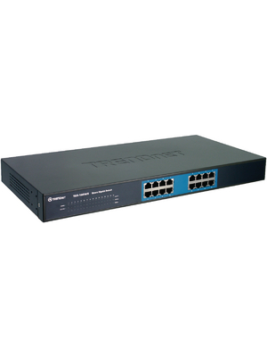 Trendnet - TEG-160WS - Switch 16x 10/100/1000 2x SFP WebSmart, TEG-160WS, Trendnet