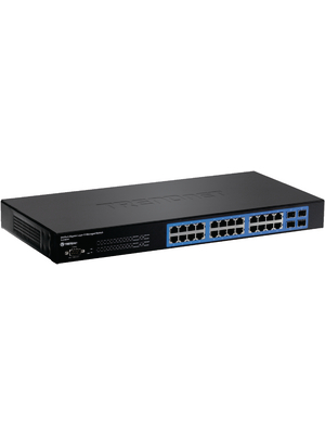 Trendnet - TL2-G244 - Switch, 24x 10/100/1000, 4x SFP, 19", TL2-G244, Trendnet