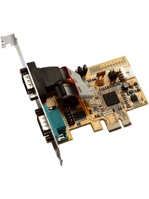 Exsys - EX-44072 - PCI-E x1 Card2x RS232 -, EX-44072, Exsys