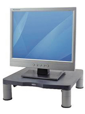 Fellowes - 9169301 - Standard Monitor Stands, Graphite grey-black, 9169301, Fellowes