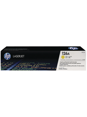 Hewlett Packard (DAT) - CE312A - Toner 126A yellow, CE312A, Hewlett Packard (DAT)