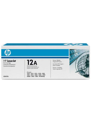 Hewlett Packard (DAT) - Q2612A - Toner 12A black, Q2612A, Hewlett Packard (DAT)