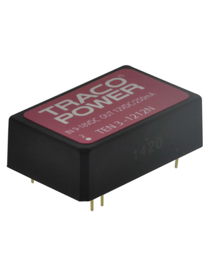 Traco Power - TEN 3-1212N - DC/DC converter 9...18 VDC 12 VDC, TEN 3-1212N, Traco Power