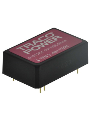 Traco Power - TEN 3-4811WIN - DC/DC converter 18...75 VDC 5 VDC, TEN 3-4811WIN, Traco Power