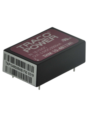 Traco Power - THM 10-4811WI - DC/DC converter 18...75 VDC 5 VDC, THM 10-4811WI, Traco Power