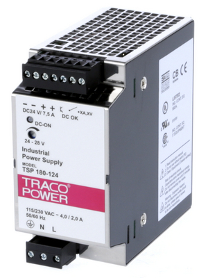 Traco Power - TSP 180-124 - Switched-mode power supply / 7.5 A, TSP 180-124, Traco Power