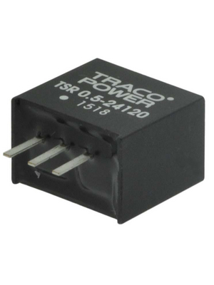 Traco Power - TSR 0.5-24120 - DC/DC converter 12 VDC 0.5 A, TSR 0.5-24120, Traco Power