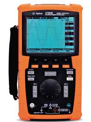 Keysight - U1604B - Handheld Oscilloscope Keysight U1600 2x40 MHz 200 MS/s, U1604B, Keysight