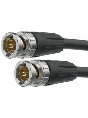 Contrik - NXRG59BTBL0,5BL - HF cable 0.50 m BNC-Plug / BNC-Plug, NXRG59BTBL0,5BL, Contrik