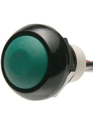 Apem - IHSR36F3 - Hall Effect Push Button Momentary function green, IHSR36F3, Apem