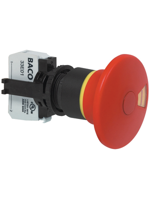 Baco - L22DU01K - Emergency Stop button, complete, L22DU01K, Baco