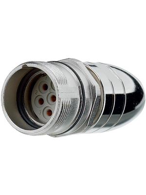 Binder - 99-4650-00-06 - Coupling socket 6-pin Poles 6, 99-4650-00-06, Binder