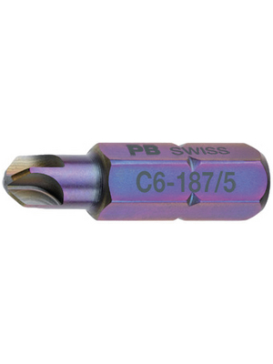 PB Swiss Tools - C6-187/0 - Torq-Set bit 25 mm 0, C6-187/0, PB Swiss Tools