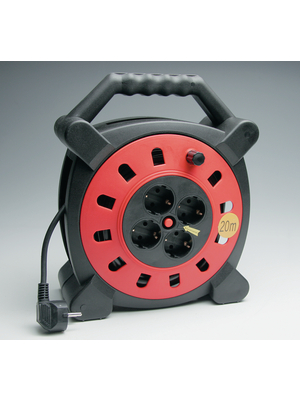 Gelia - 01.0009220 - Cable reel 20 m F (CEE 7/4), 01.0009220, Gelia