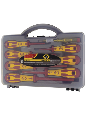 C.K Tools - T49192 - Screwdriver set VDE 8 p., T49192, C.K Tools