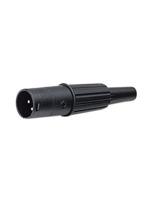 Cliff - APM - XLR Cable plug 3 N/A black, APM, Cliff