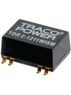 Traco Power - TDR 2-1211WISM - DC/DC converter 5 VDC SMD, TDR 2-1211WISM, Traco Power